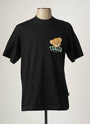 T-shirt noir TEALER homme