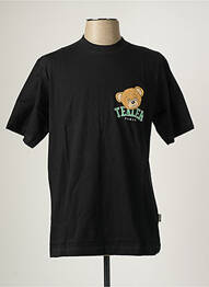 T-shirt noir TEALER homme