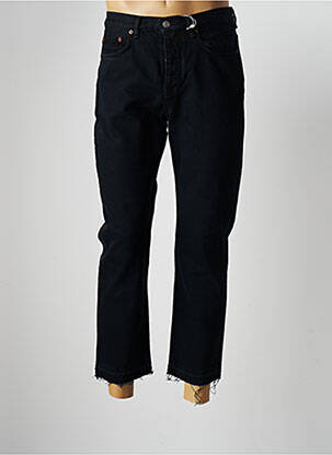 Jeans coupe droite noir HARMONY homme