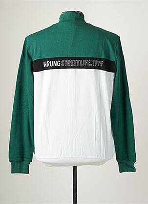 Sweat-shirt vert WRUNG homme