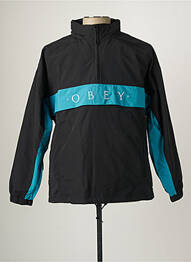 Blouson noir OBEY homme