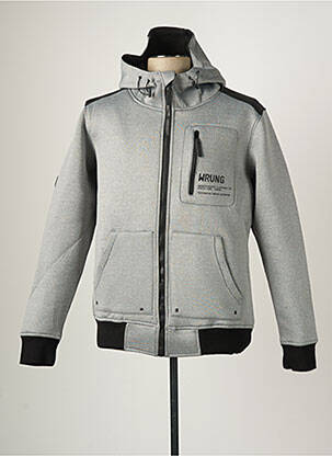 Blouson gris WRUNG homme