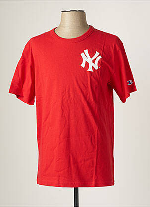 T-shirt rouge CHAMPION pour homme