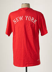 T-shirt rouge CHAMPION pour homme seconde vue