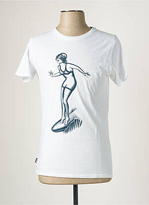 T-shirt blanc STEPART homme