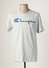 T-shirt gris CHAMPION homme