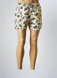 Short de bain jaune BOARDIES homme