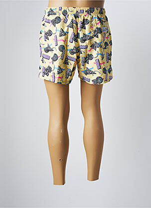 Short de bain jaune BOARDIES homme