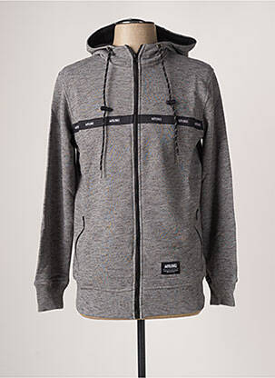 Sweat-shirt gris WRUNG homme