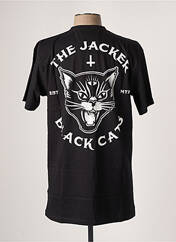 T-shirt noir JACKER pour homme seconde vue