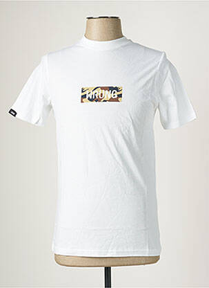 T-shirt blanc WRUNG homme
