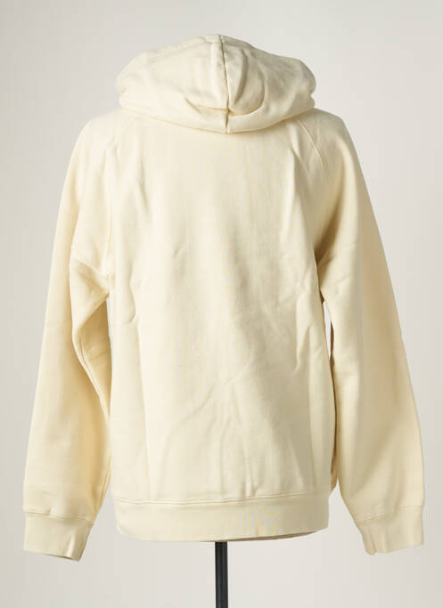 Sweat-shirt beige HUMAN WITH ATTITUDE pour homme