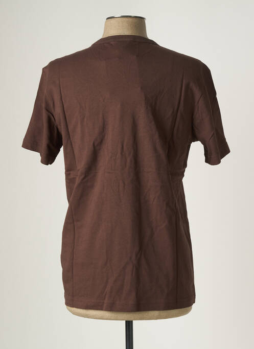T-shirt marron CHAMPION pour homme