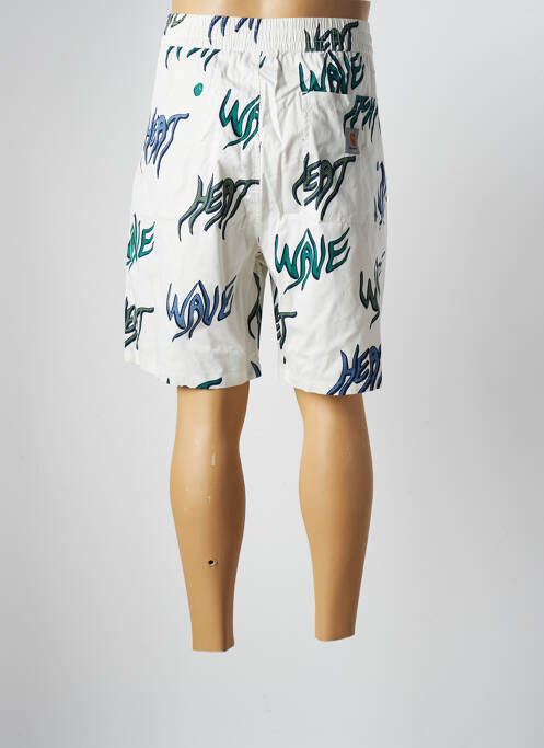 Short blanc CARHARTT pour homme