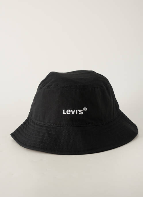 Chapeau noir LEVIS pour femme