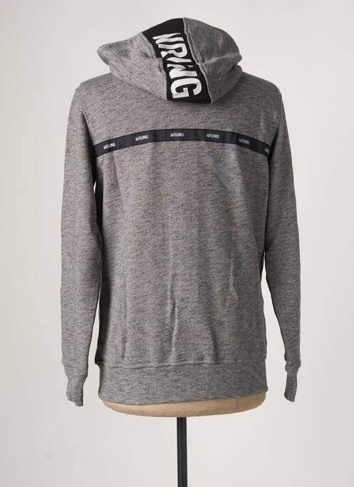 Sweat-shirt gris WRUNG pour homme