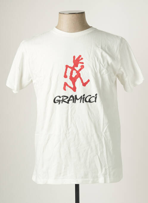 T-shirt blanc GRAMICCI pour homme