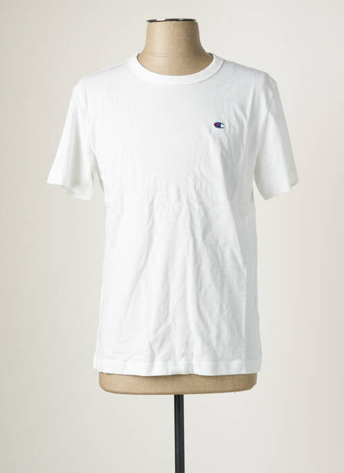 T-shirt blanc CHAMPION pour homme