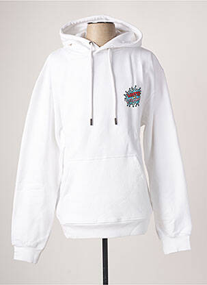 Sweat-shirt blanc WASTED PARIS homme