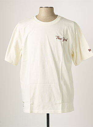 T-shirt blanc NEW ERA pour homme