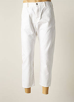 Jeans coupe droite blanc EDWIN pour homme