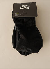 Chaussettes noir NIKE pour homme seconde vue