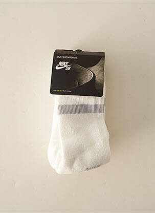 Chaussettes blanc NIKE homme