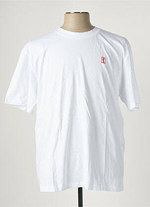 T-shirt blanc EDWIN pour homme