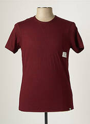 T-shirt rouge ELEMENT pour homme seconde vue