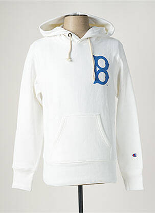Sweat-shirt blanc CHAMPION homme