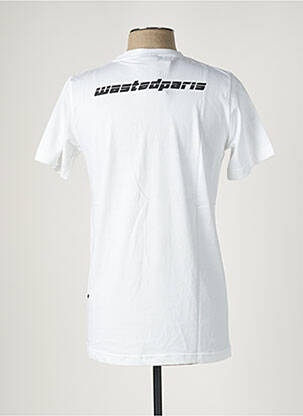 T-shirt blanc WASTED PARIS homme
