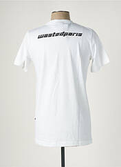 T-shirt blanc WASTED PARIS pour homme seconde vue