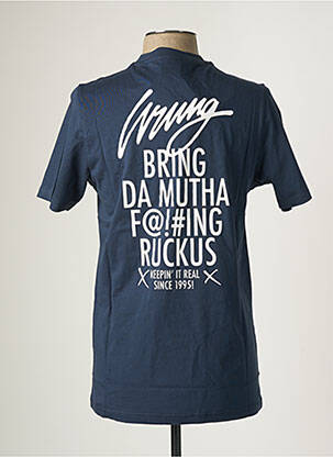 T-shirt bleu WRUNG homme