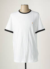 T-shirt blanc FARAH pour homme seconde vue