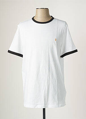 T-shirt blanc FARAH pour homme