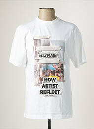T-shirt blanc DAILY PAPER homme