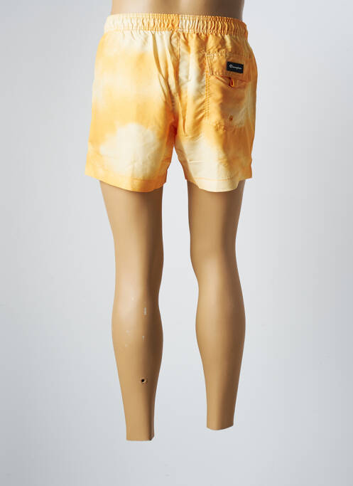 Short de bain jaune CHAMPION pour homme