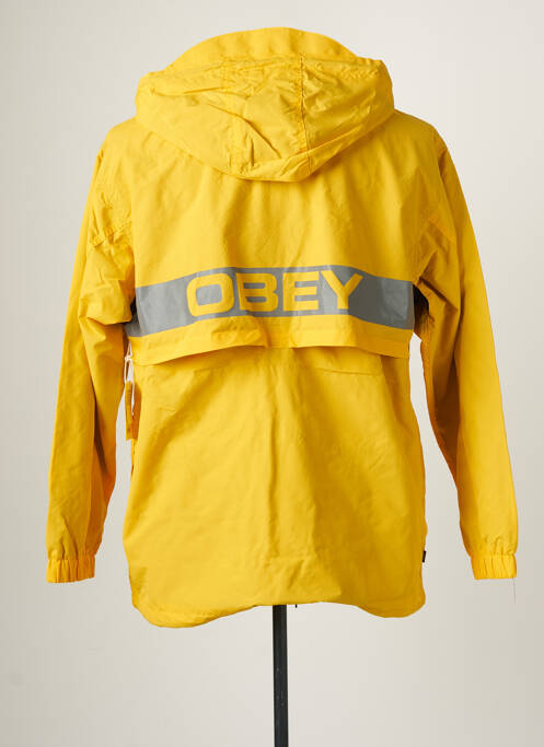Blouson jaune OBEY pour homme