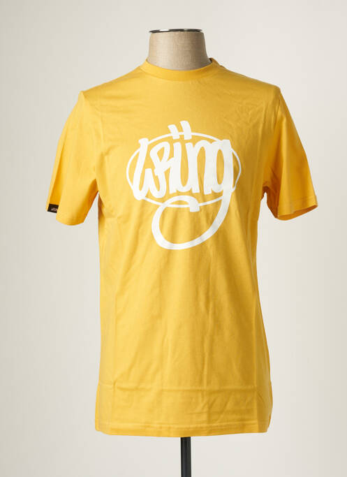 T-shirt jaune WRUNG pour homme