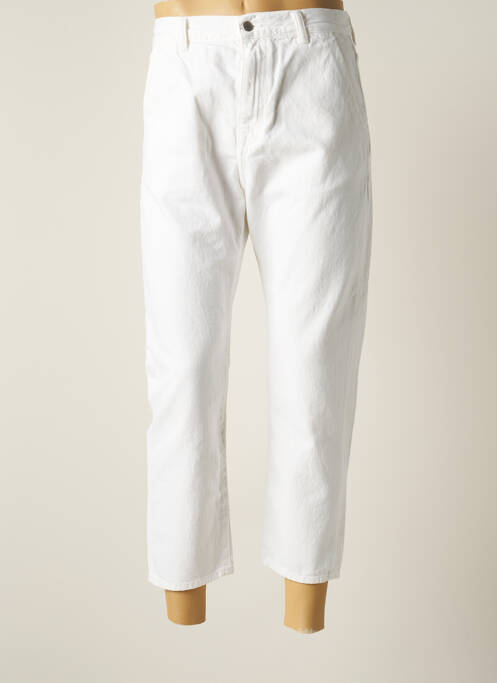 Jeans coupe droite blanc EDWIN pour homme