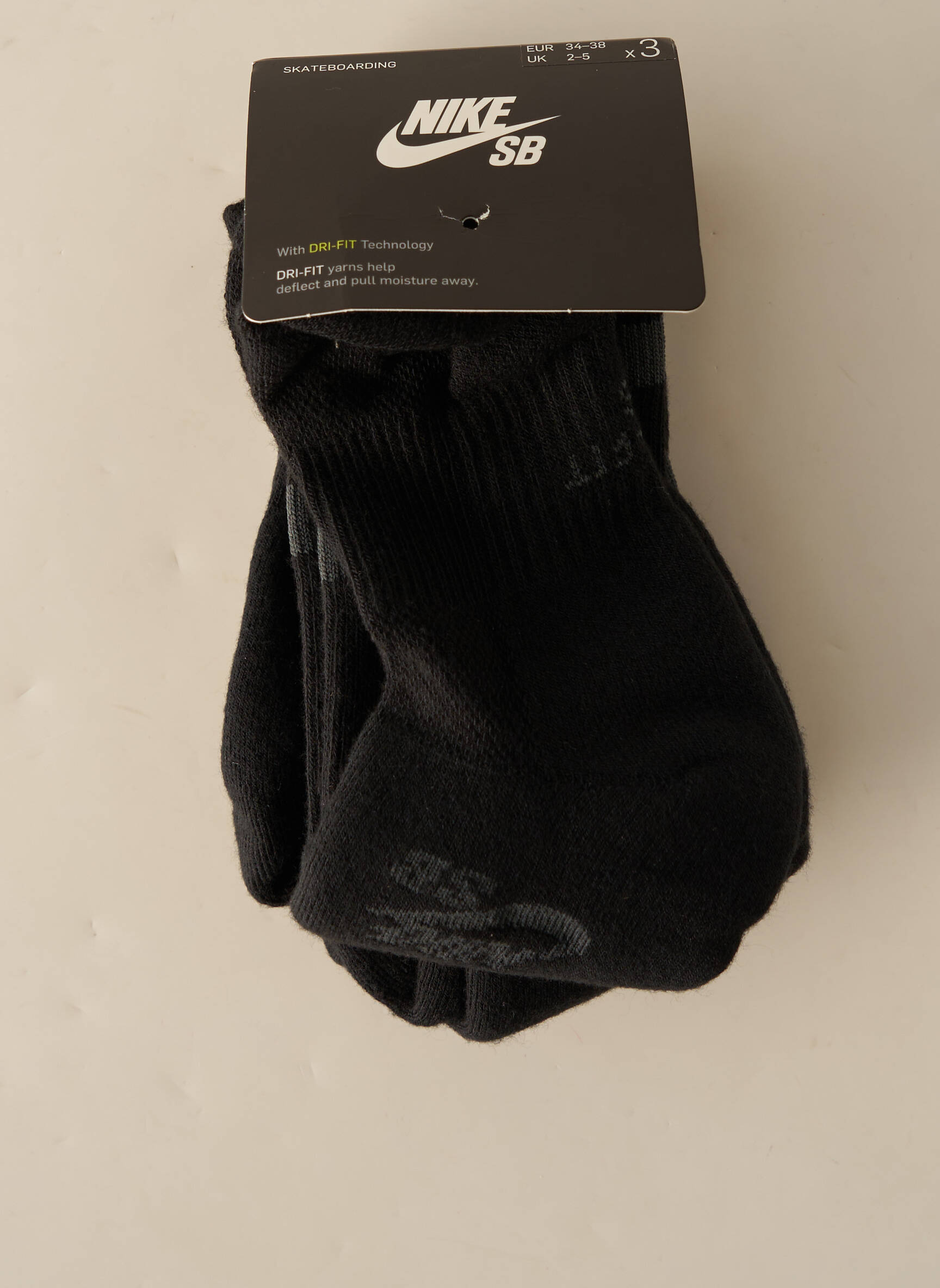 Nike Chaussette Homme De Couleur Noir 2193150-noir00 - Modz