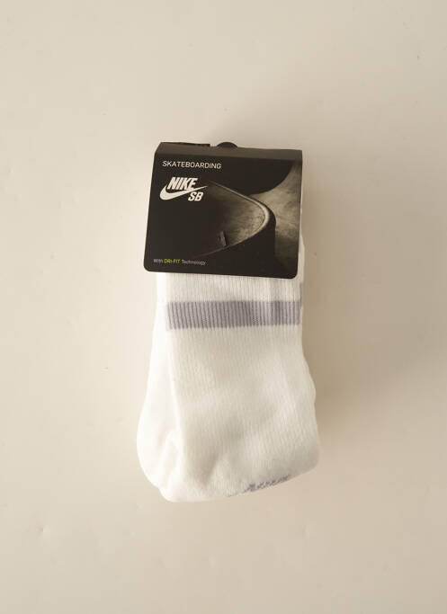 Chaussettes blanc NIKE pour homme