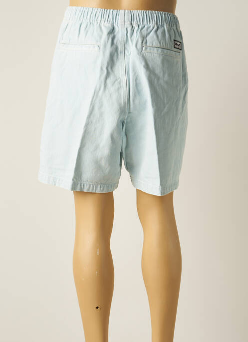 Short bleu OBEY pour homme
