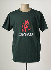 T-shirt vert GRAMICCI pour homme seconde vue