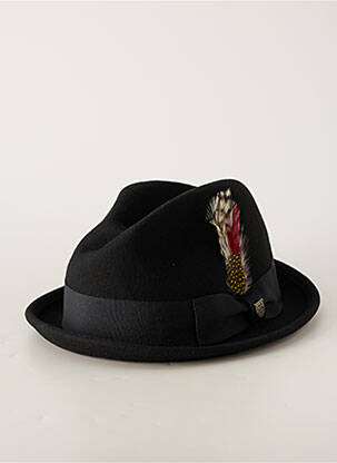 Chapeau noir BRIXTON pour homme