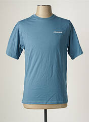 T-shirt bleu PATAGONIA pour homme seconde vue