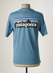 T-shirt bleu PATAGONIA pour homme seconde vue