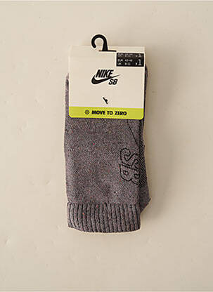 Chaussettes gris NIKE homme