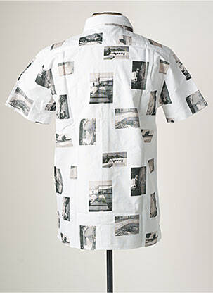 Chemise manches courtes blanc EDWIN homme