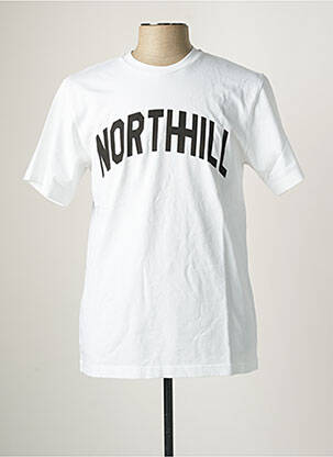 T-shirt blanc NORTH HILL homme